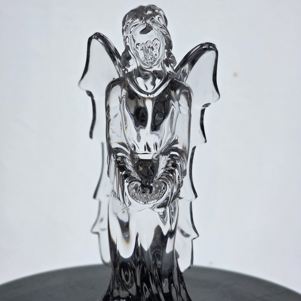 Signed Waterford Elegant Glass Angel Figurine